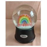 Love Is Love 2021 music box water globes. 2 total