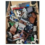 Assorted legos, horses