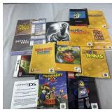 Lot of Nintendo 64 Game Booklets and Manuals +