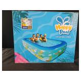 Happy pool inflatable pool, unsure of size