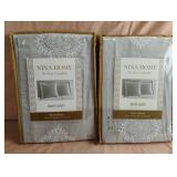 Nina Home by Nina Campbell euro shams. 26 x 26.
