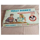 Vintage Walt Disney Character Woodworking Set