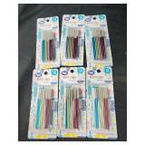 6 packs 18 ct birthday candles