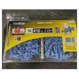 TRIPLE GRIP #10 x 1-1/2 in. Plastic Self-Drilling