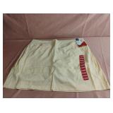 Active skort ladies size XL. Yellow