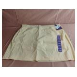 Active skort ladies size XXL. Yellow