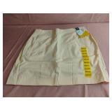 Active skort ladies size M. Yellow