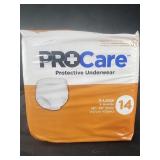Procare size XL protective underwear