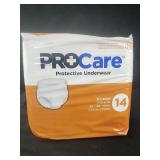 Procare size XL protective underwear