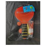 Paddle game set in mesh bag, beach play, yard