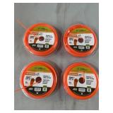 Lot of 4 Weed Warrior - Weedeater String .095