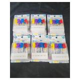 6 packs of birthday candles numbers