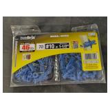 TRIPLE GRIP #10 x 1-1/2 in. Plastic Self-Drilling