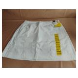 Active skort ladies size M. White