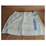 Active skort ladies size L. White