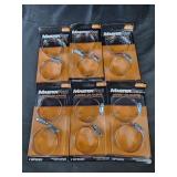 Master Pro hose clamps 1 3/4 - 2 3/4, six packs 2
