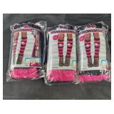Monster High child leg warmers 3 packs one size