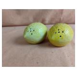 Vintage lemon salt and pepper shakers set. Made