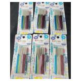 6 packs 18 ct birthday candles