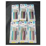 6 packs 18 ct birthday candles