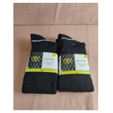 Soccer socks size S. 4 pairs. Black