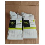 Soccer socks size S. 4 pairs. White