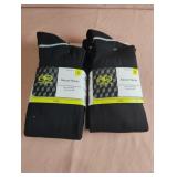 Soccer socks size S. 4 pairs. Black