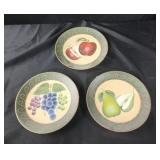 Home Interior 8" decorative fruit plates 3