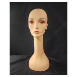 21" tall mannequin head display