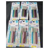 6 packs 18 ct birthday candles