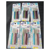 6 packs 18 ct birthday candles