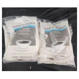 8 packs 40 ct each bowl and basket coffee filters