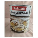 Chef-mate Country Sausage Gravy. 6 lb. Exp 10-25