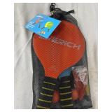 Everich 2 Beach Ball Paddles with Balls and