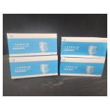 4 boxes 50 ct disposable masks