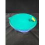 Large Tupperware Blue/Green Divided Meal Keeper