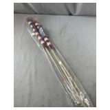Lot of 2 US Flags 12x18"