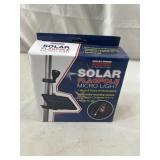 Solar Flag Pole Micro Light NIB