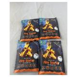 Lot of 4 Instafire Fire Starter Packs