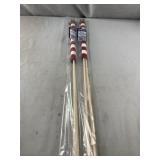 Lot of 2 - 2 Packs of US Flags 12x18"