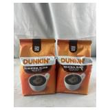 Lot of 2 Dunkin Donuts Medium Roast Coffee Packs