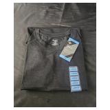 Large mens work it out short sleeve t shirt black