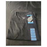 Large mens work it out short sleeve t shirt black