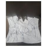 2 pc Salty Lemon size small light denim color