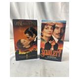 Gone with The Wind and Scarlett on VHS