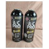 A/C Pro ultra synthetic A/C recharge. 2-12 oz