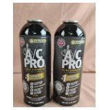 A/C Pro ultra synthetic A/C recharge. 2-12 oz
