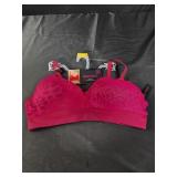 Size Large wirefree pink bra