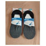 Peds no show socks. Size 8-12 shoe size. 6 pairs