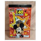 Mickey and the Roadster Racers tattoo books. 6